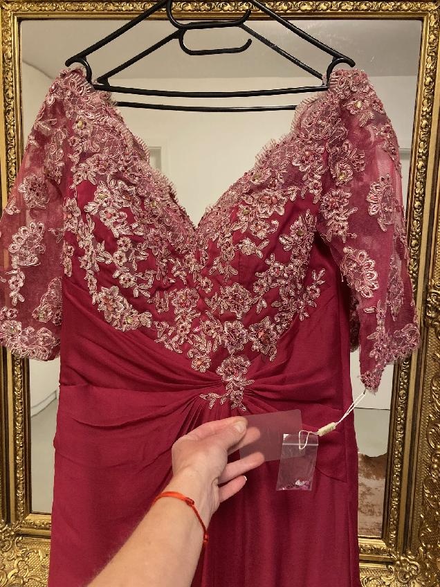 PLESOVÉ SPOLEČENSKÉ ŠATY ZN. KADARO - NOVÉ-VÝPRODEJ - 6