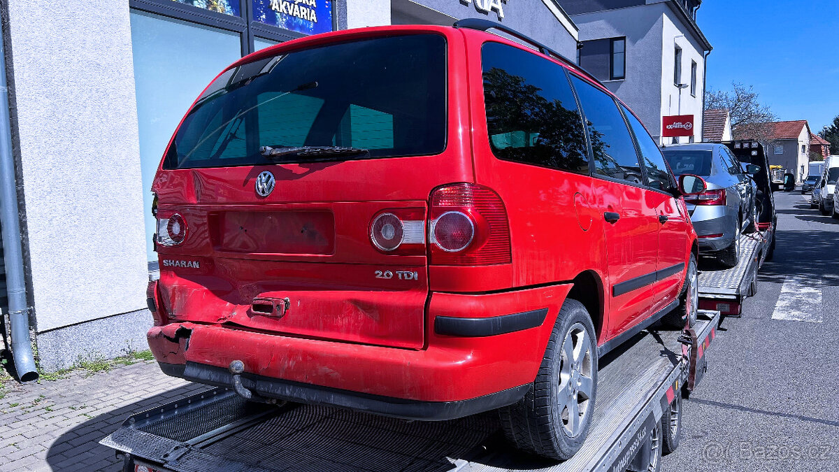 Vůz na náhradní díly VW Sharan 7M 2007 BRT JBN LY3D - 6