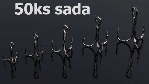 Rybolov - trojháky na dravce - 6