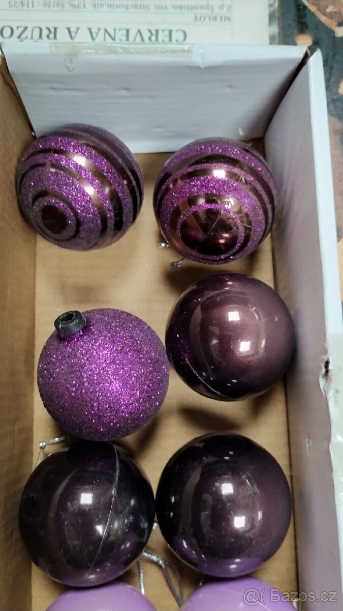 Vánoční ozdoby 2 -10 kusů - 6