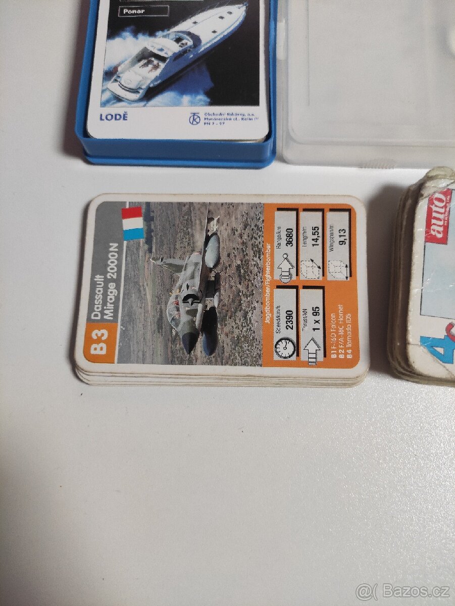 Retro kvarteta karty - 6