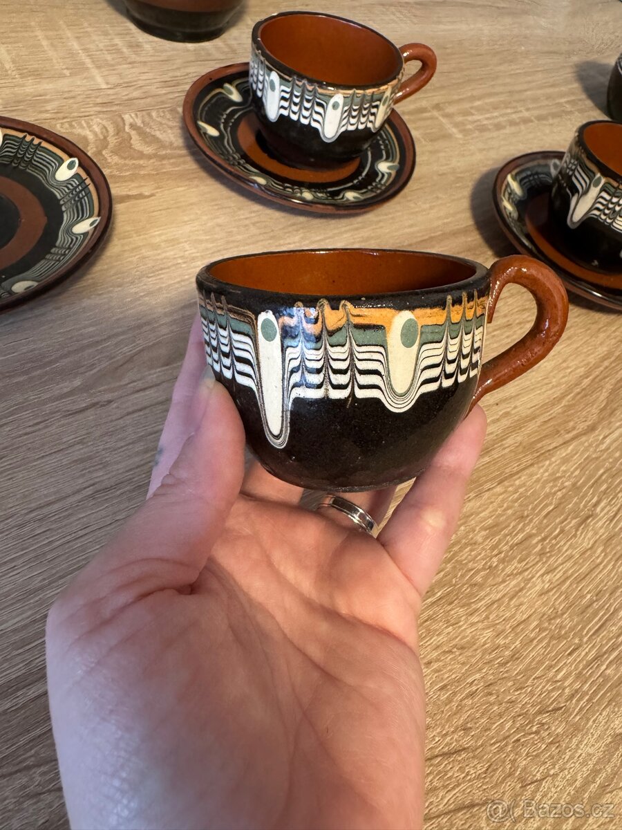 Bulharský čajový set - 6