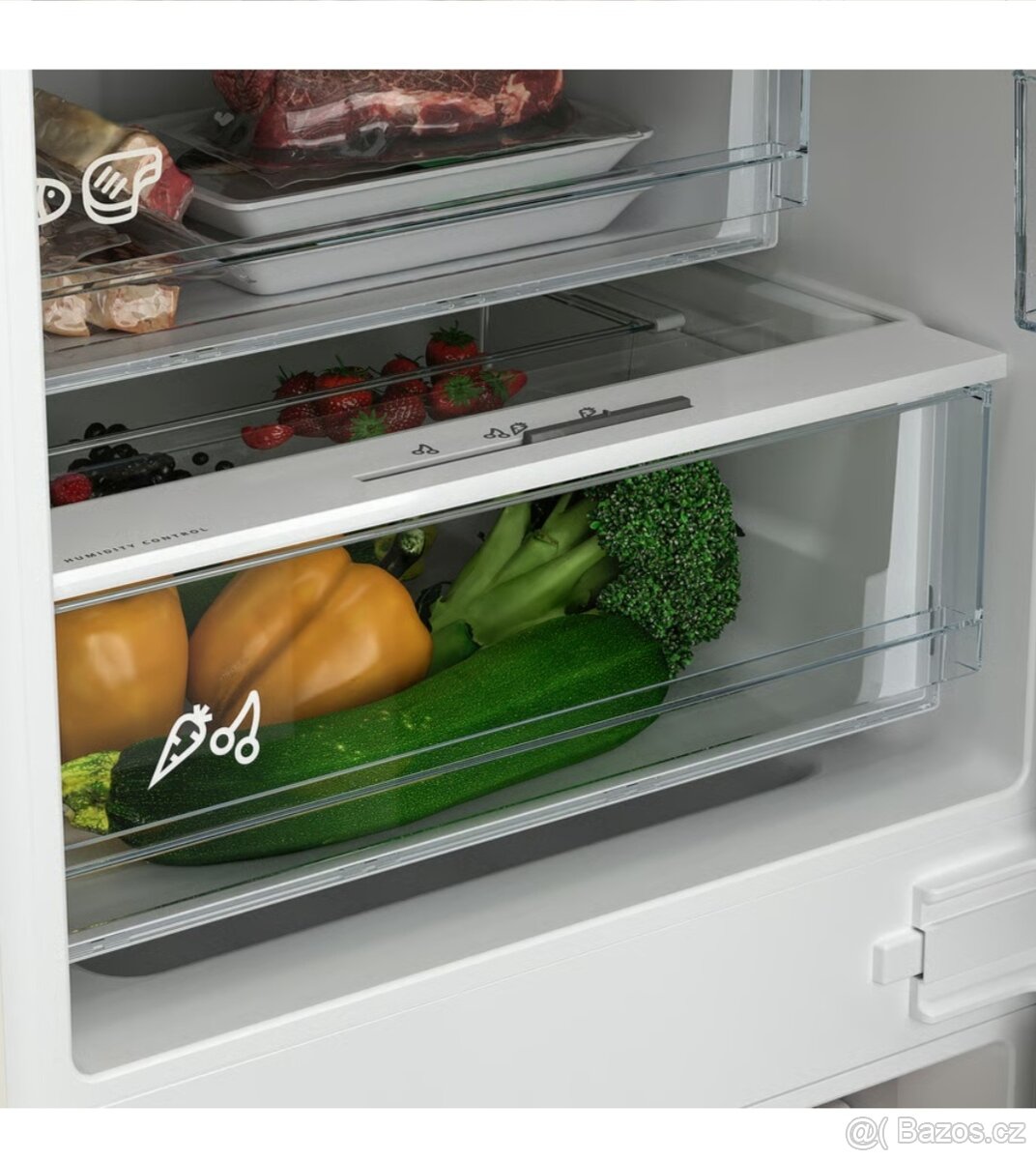 NOVÁ lednice s mrazákem ikea (2 metry) - 6