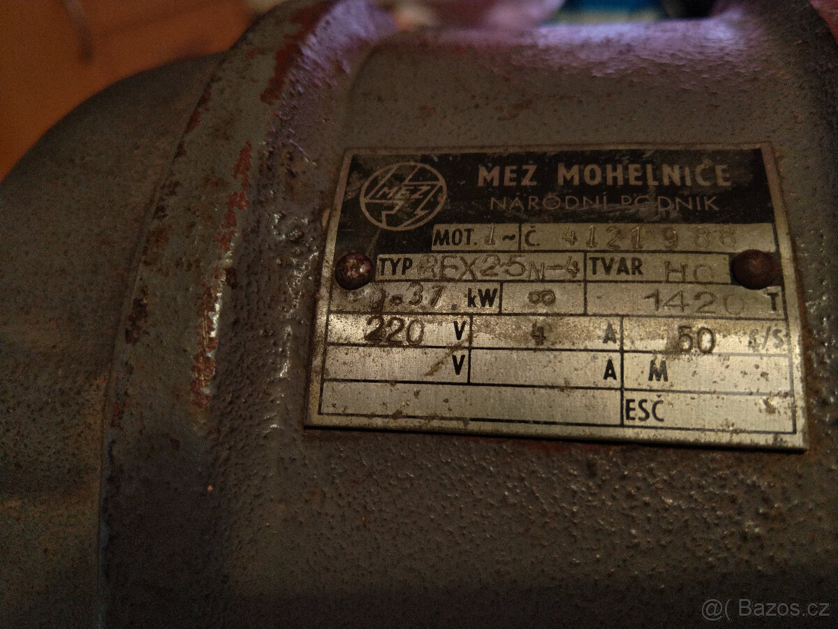 Elektromotor 0,37 KW 1420ot/min - 6