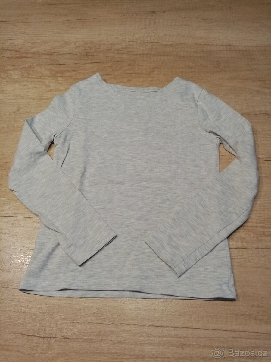 3x triko HM dlouhý rukáv vel. 104/110 - 6