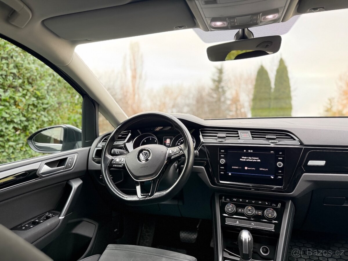 VW TOURAN 2,0TDi 110kW HIGHLINE DSG ACC NEZÁVISLÉ TOPENÍ - 6