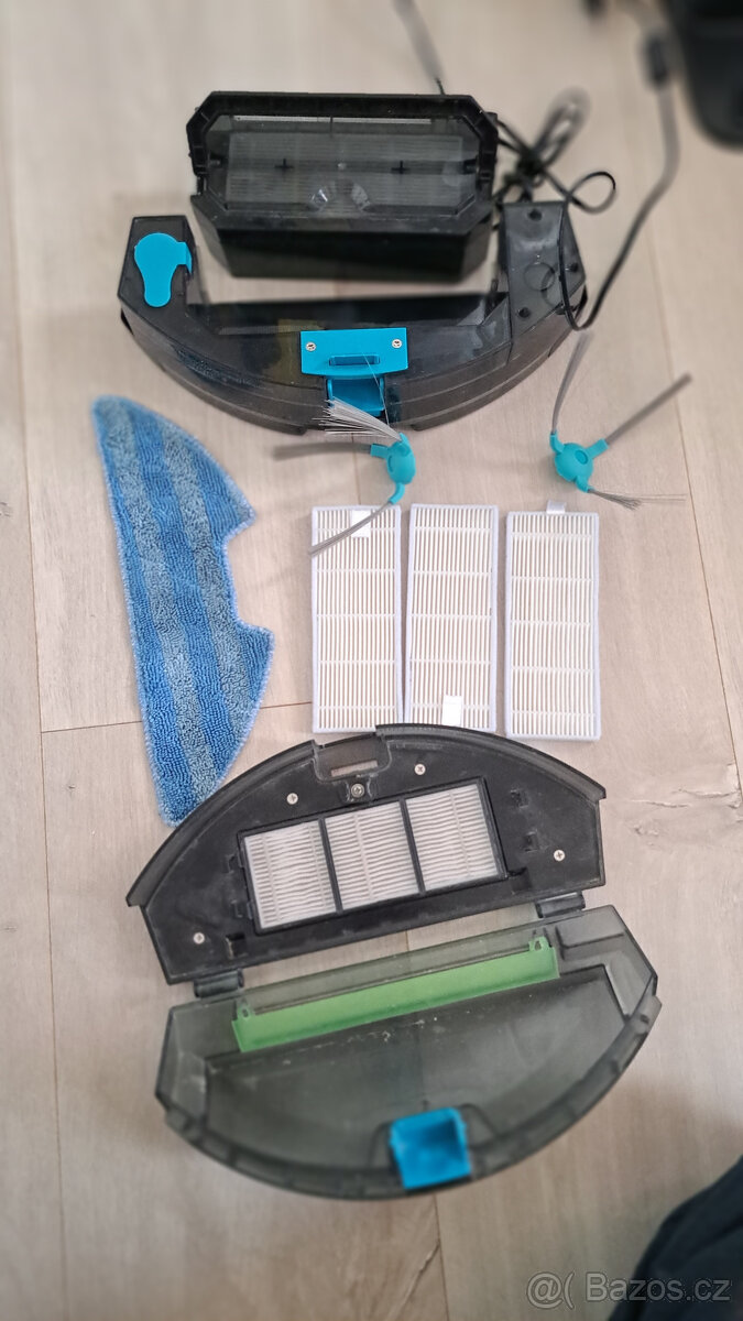 Robotický vysavač Sencor SRV 6250BK - Wi-Fi, apk, mop, přís. - 6