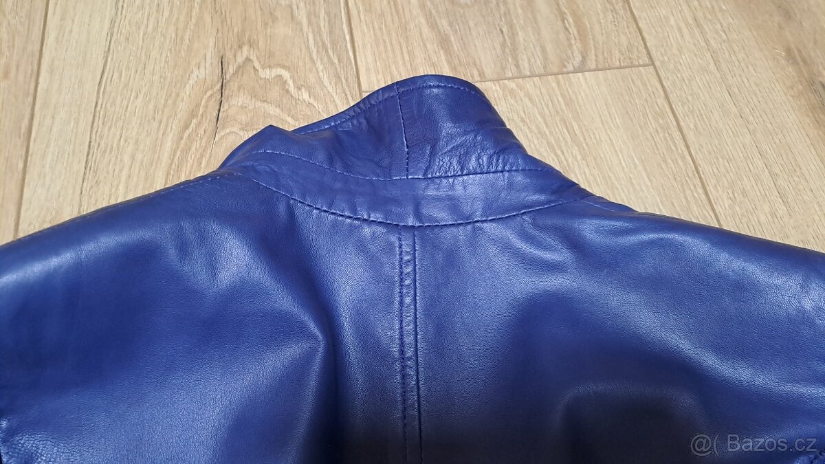 Luxusní kožené sako OUI – 100% pravá kůže, vel. 38 - 6