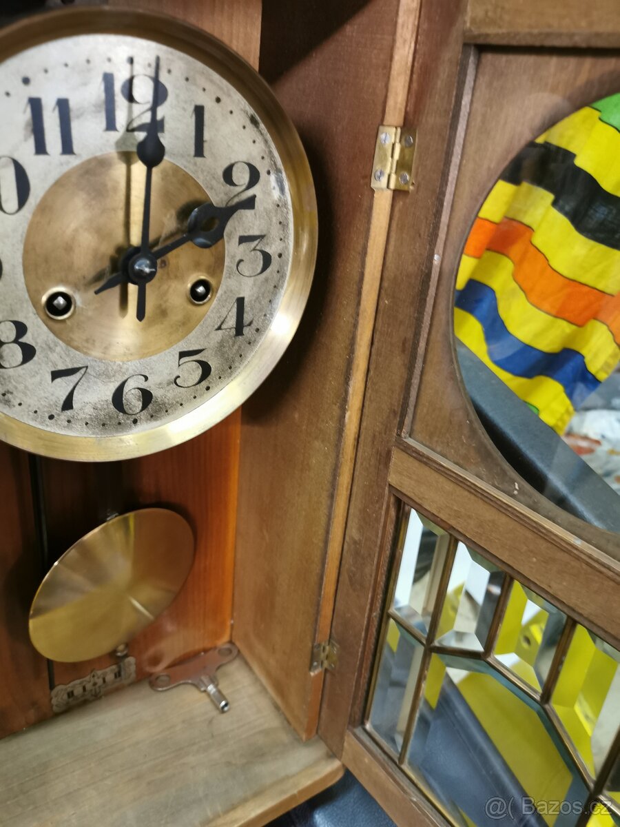 Starožitné nástěnné hodiny. - 6