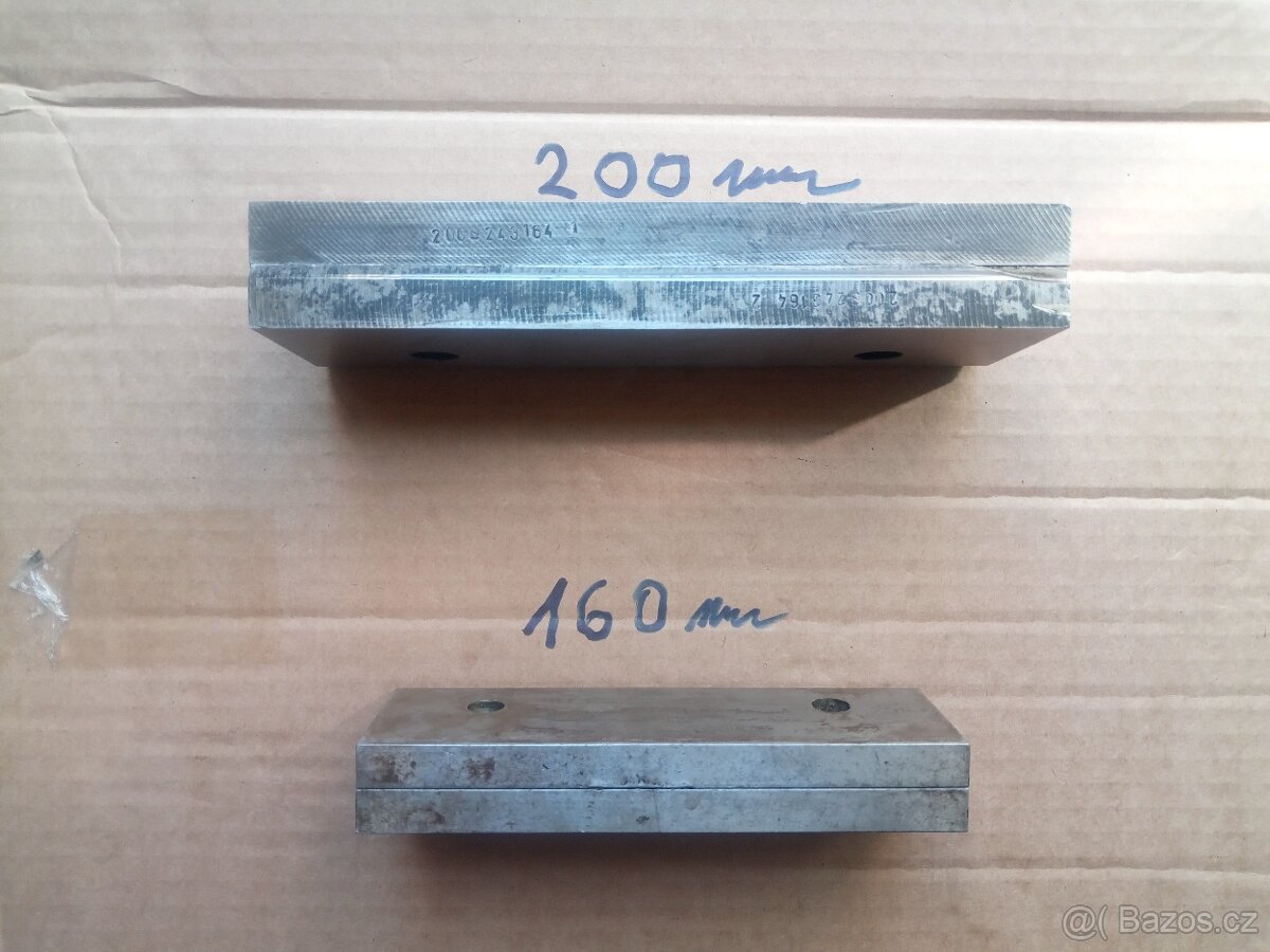 Čelisti strojních svěráků ,kliky - 6