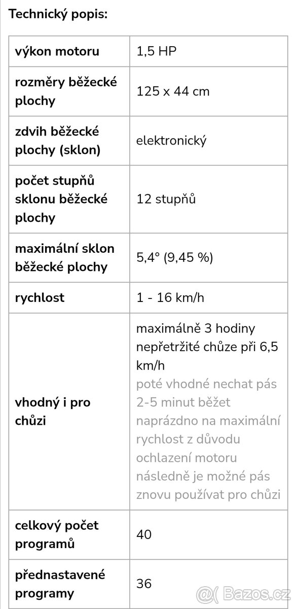 Robustní běžecký pás AKAMAR InSPORTline - 6