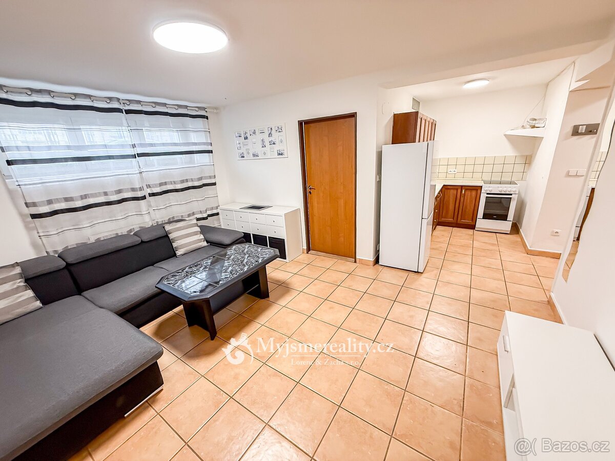 Pronájem vybaveného cihlového bytu 2+kk, 46 m², ul. Chelčick - 6