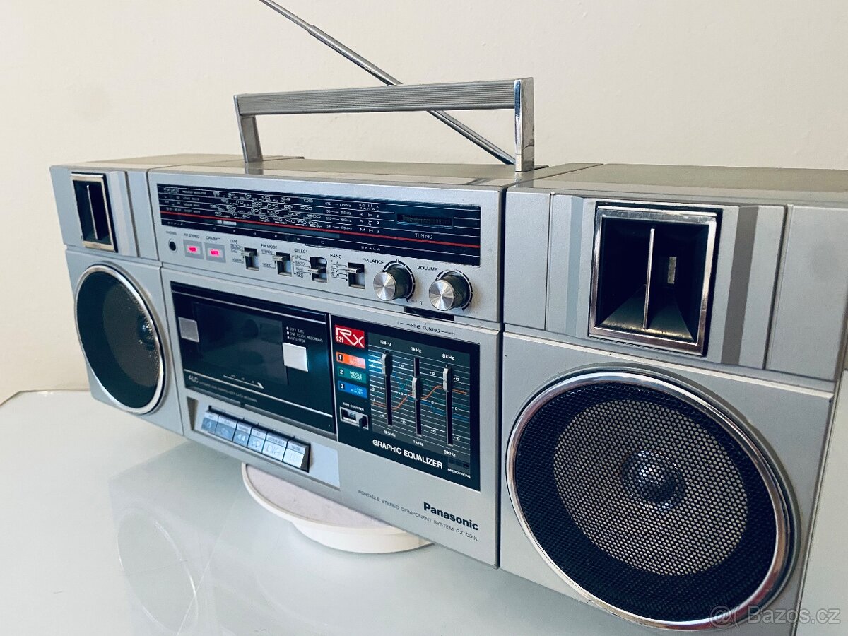 Radiomagnetofon Panasonic RX-C39, 80.léta - 6