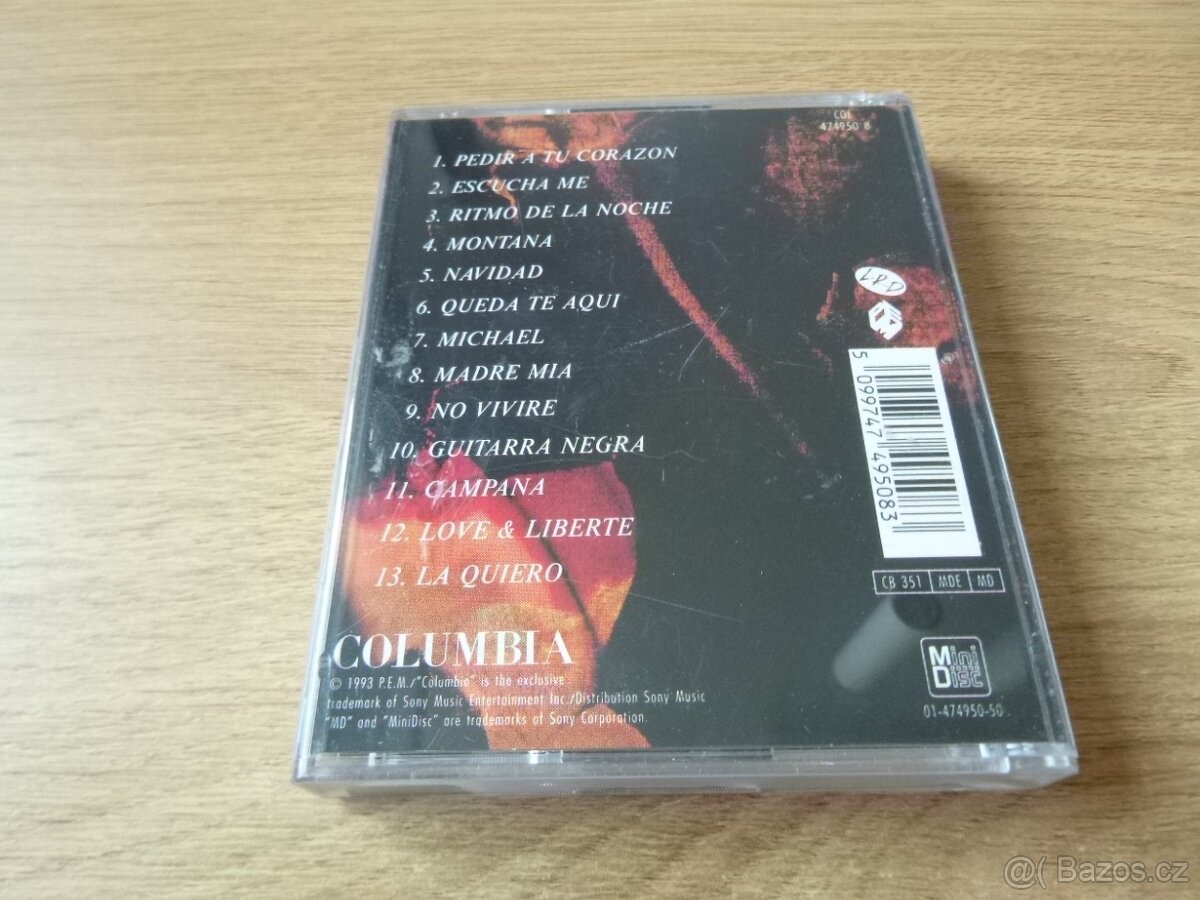 4x ORIGINALNI HUDEBNI MINIDISC - 6