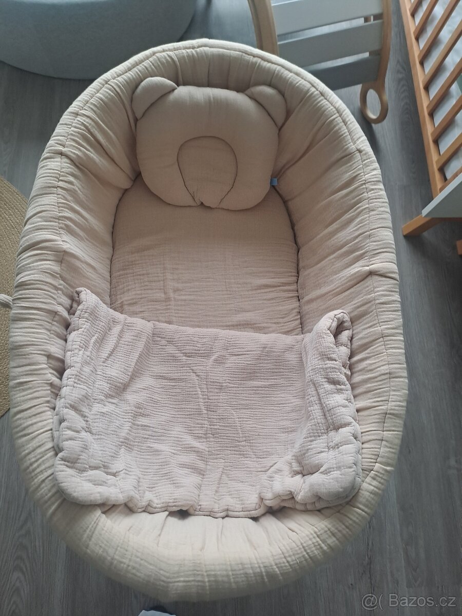 Proutěná postýlka pro miminko - 6