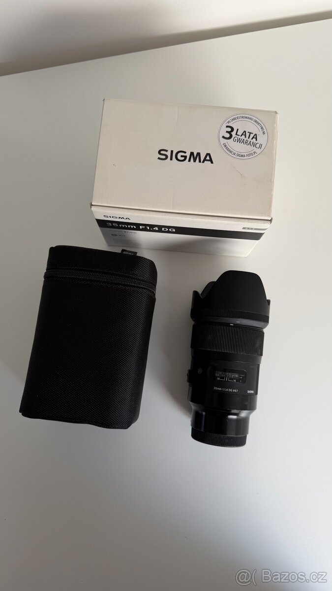 Sigma 35mm f/1.4 DG Art – Sony E - 6