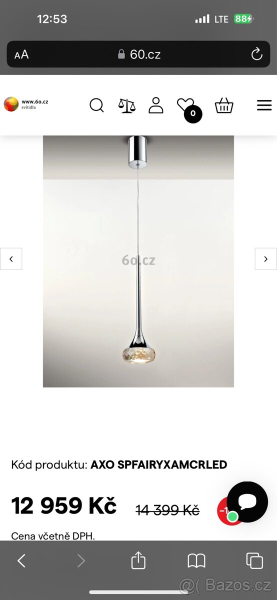 Světlo do interiéru AxoLight Fairy - 6