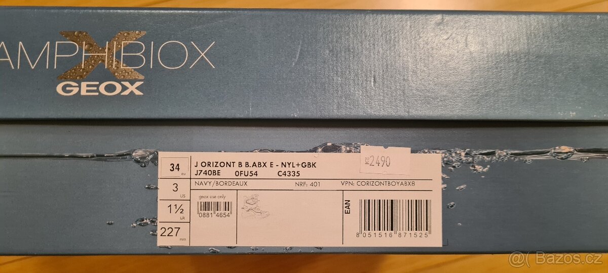 Nové zimní boty Geox vel. 34 Amphibiox - 6