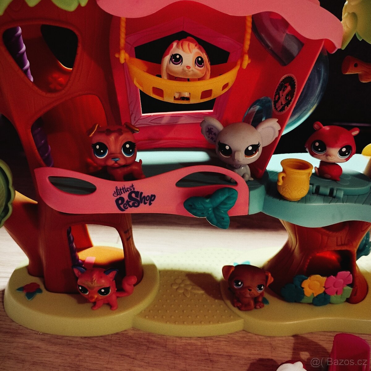 LPS stromový domeček spoustu zvířátek a doplňky - 6