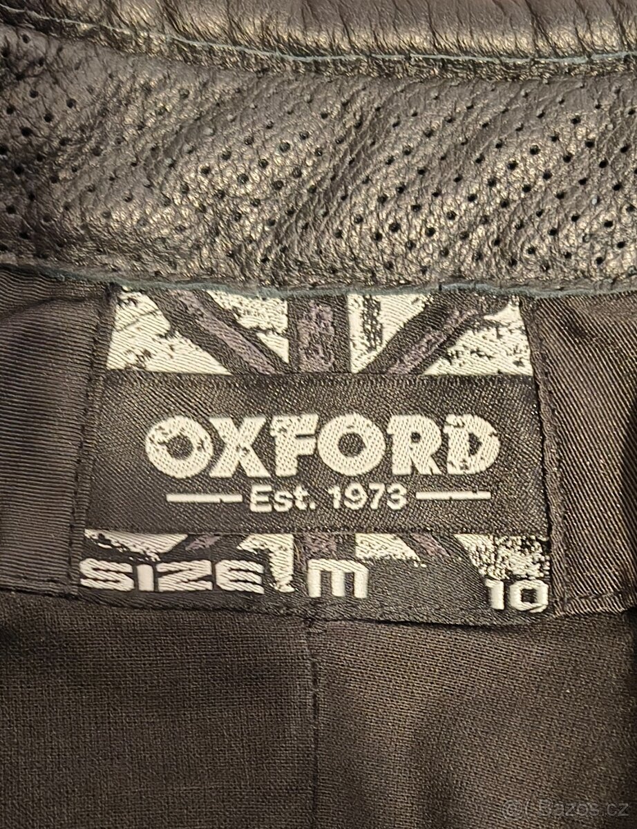 Kožená dámská bunda BECKLEY OXFORD, velikost 10 (S) - 6