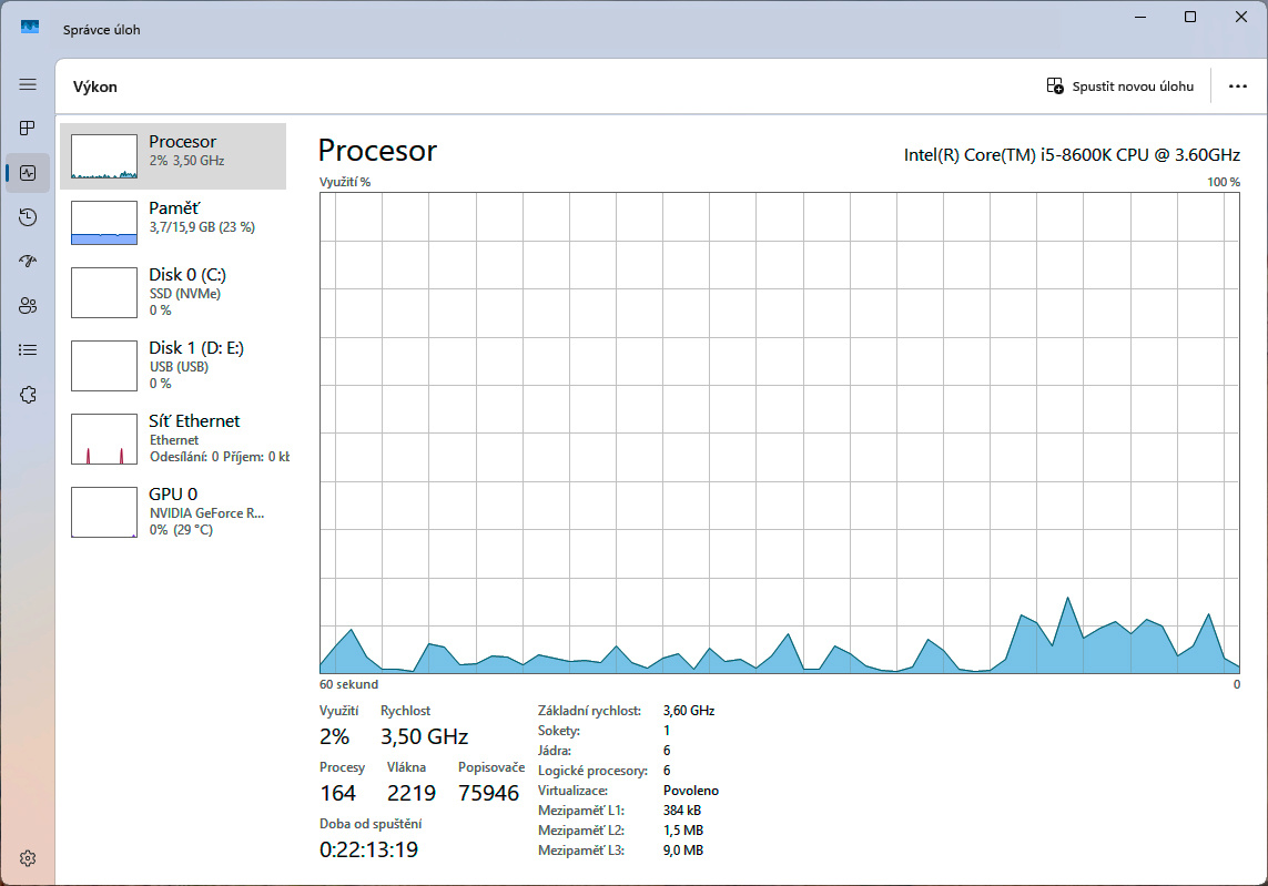 Herní počítač s RTX 3060 12GB - 6