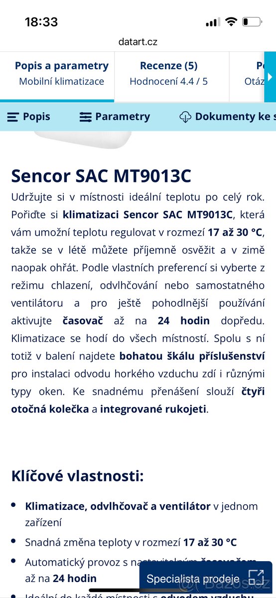 Mobilní klimatizace - 6