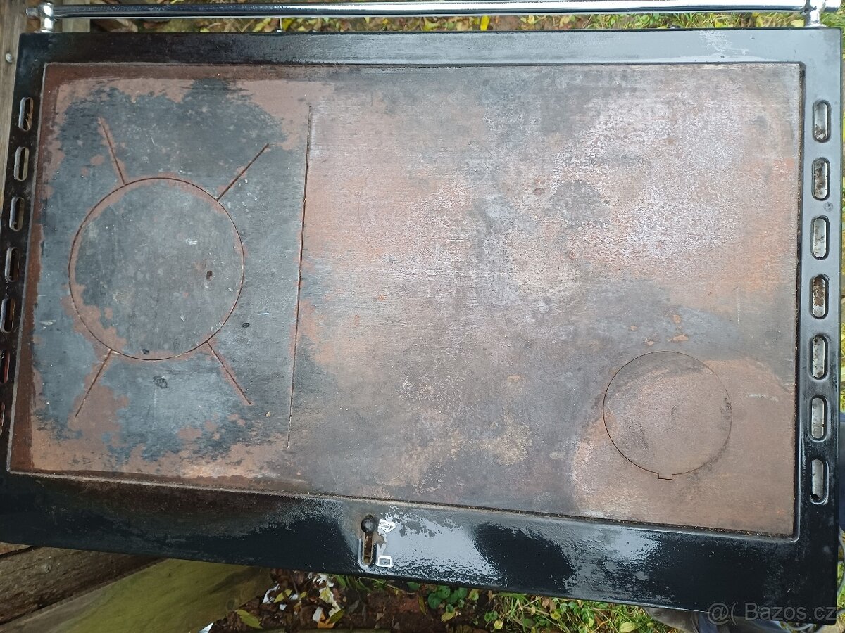 Sporak na tuha paliva moravia 9100 s výměníkem - 6