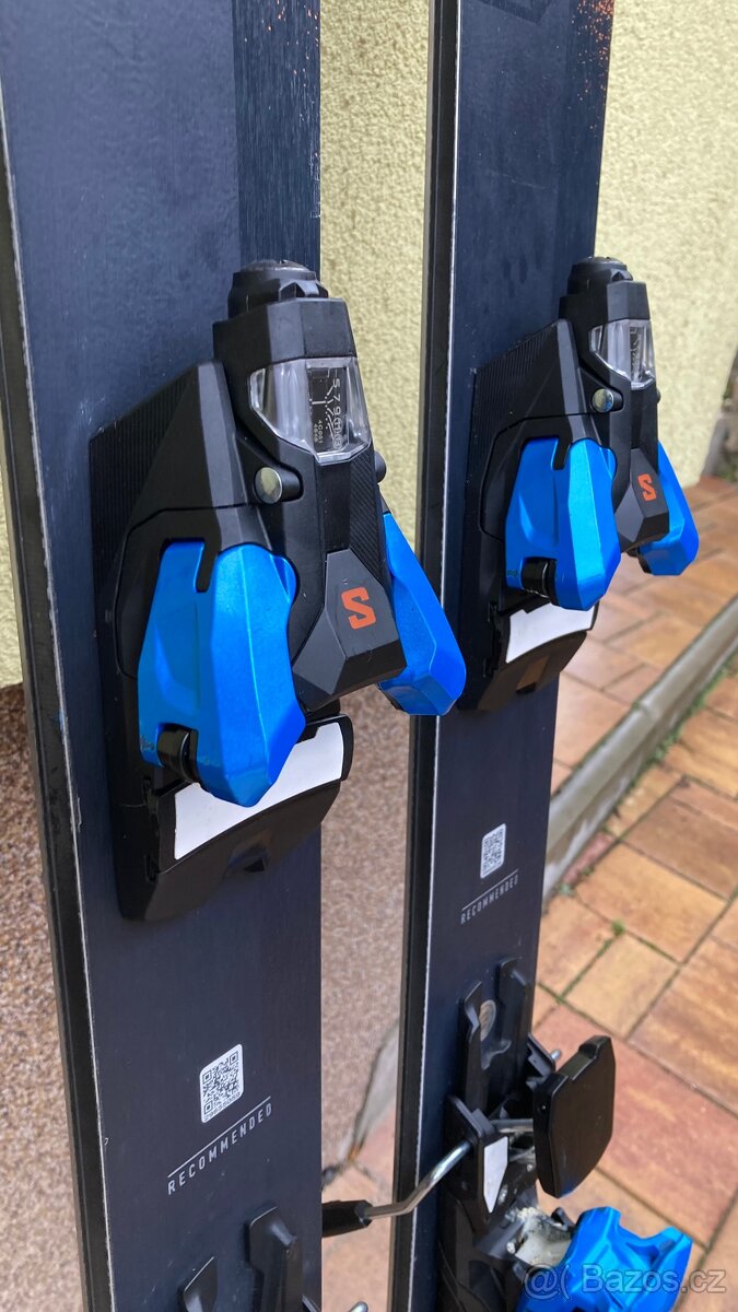 Prodám sjezdové lyže Salomon Stance 96,24/25 - 6