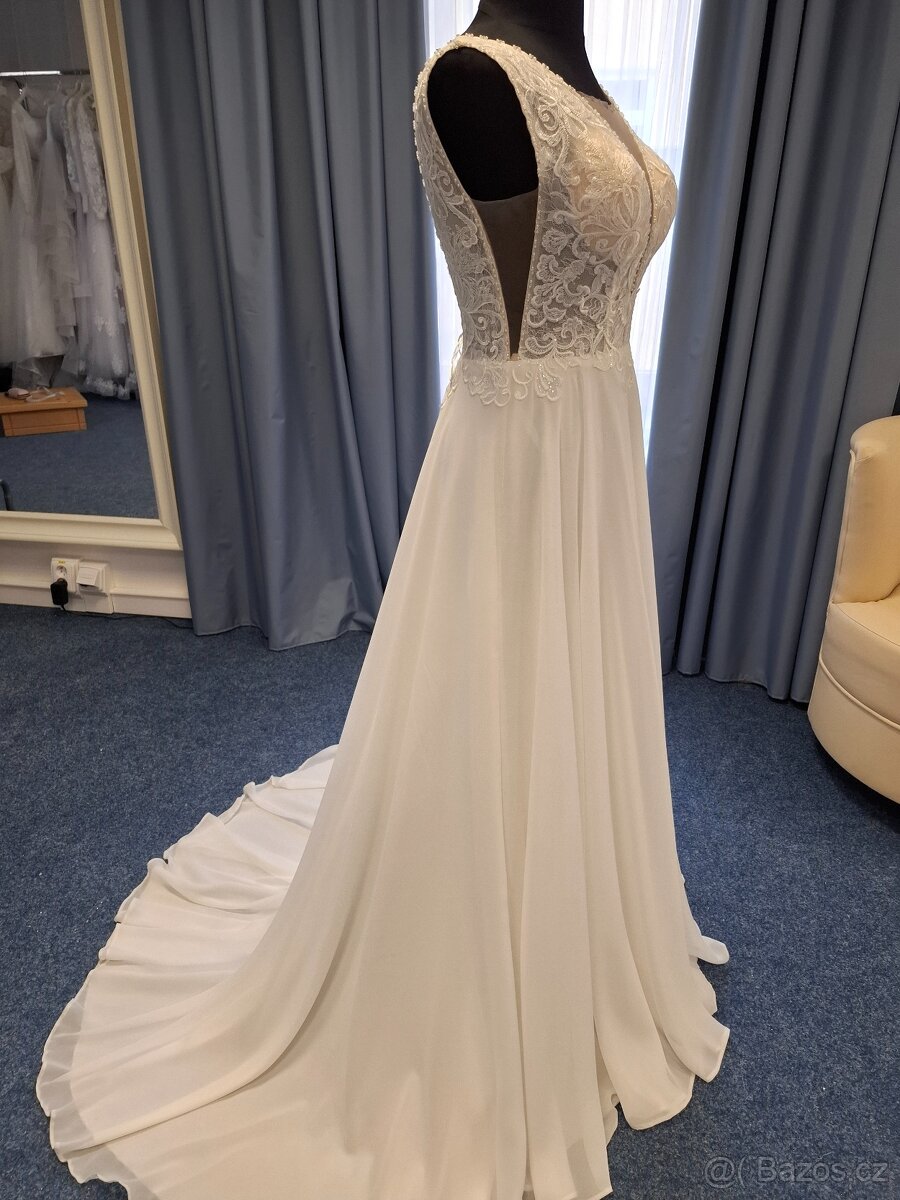 Svatebni saty velikost 36 - 6