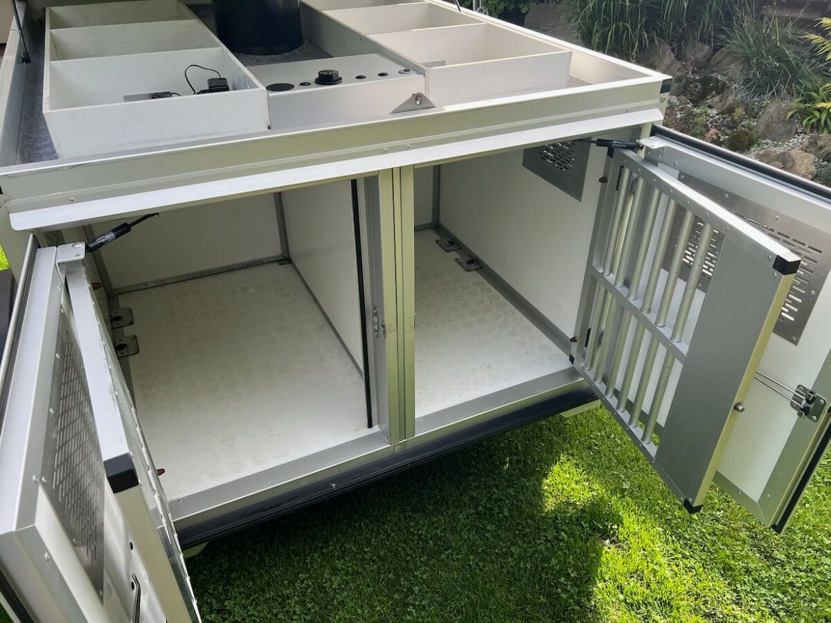 WT metall TH3 přívěsný vozík na psy - 6