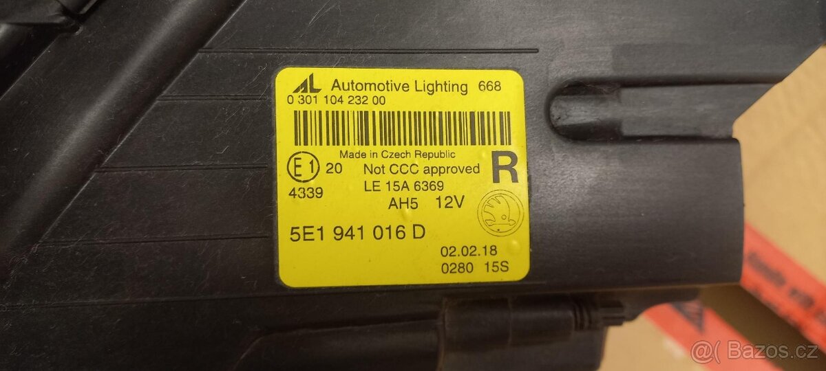 Škoda Octavia lll. RS , LED Světlomet - 6