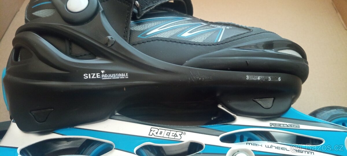Nastavitelné kolečkové brusle Roces modré - 6