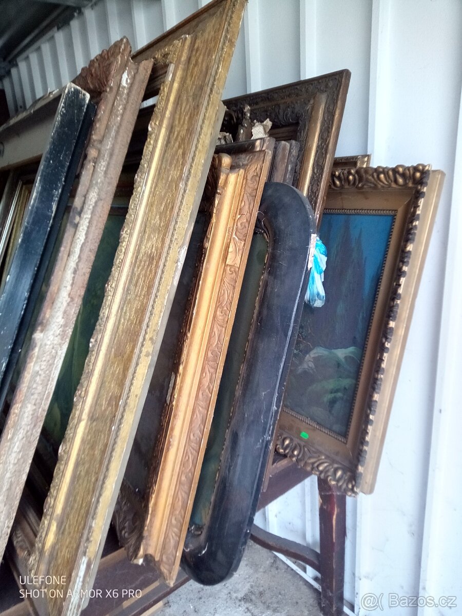 Rámy starožitné od obrazů - 6