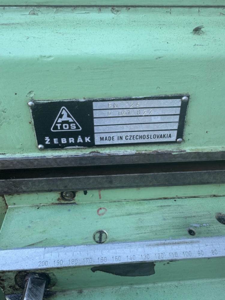 62. Frézka nástrojařská FN 25 - 6