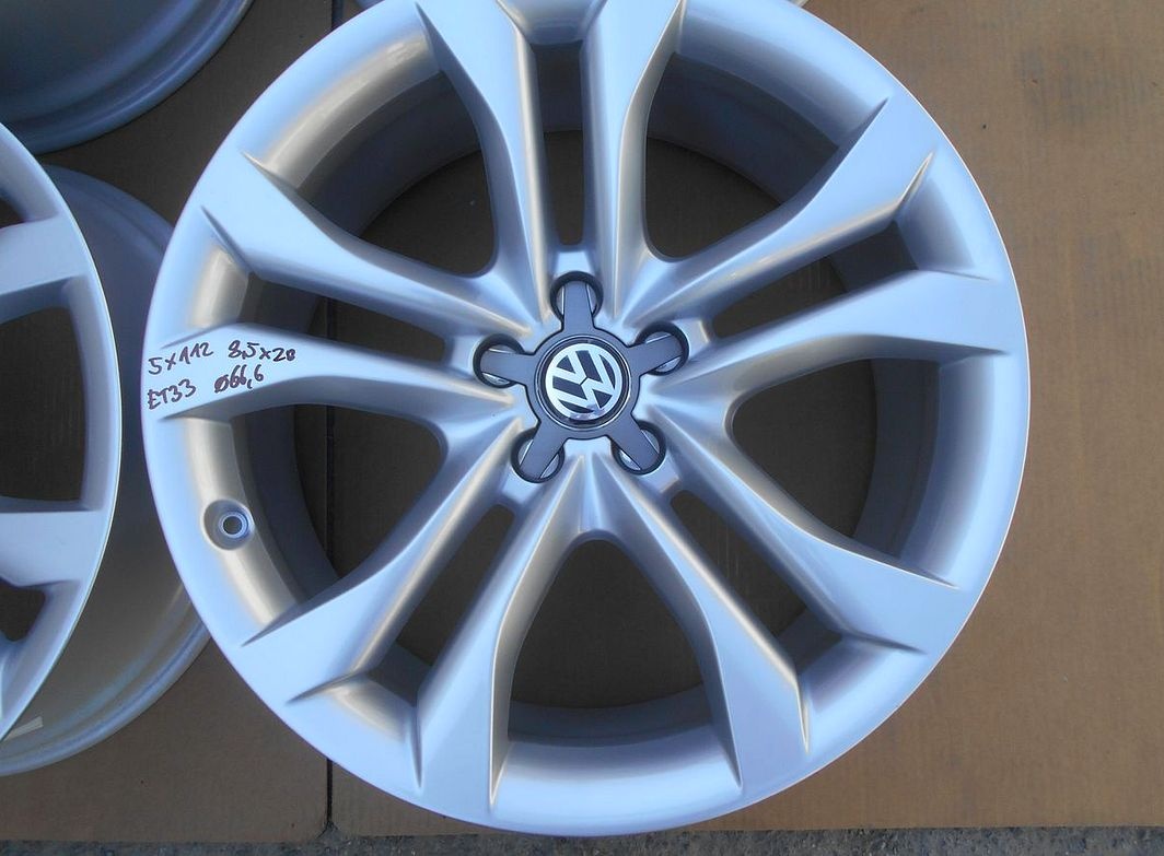 Alu disky originál Audi 20", 5x112, ET 33, šířka 8,5J - 6