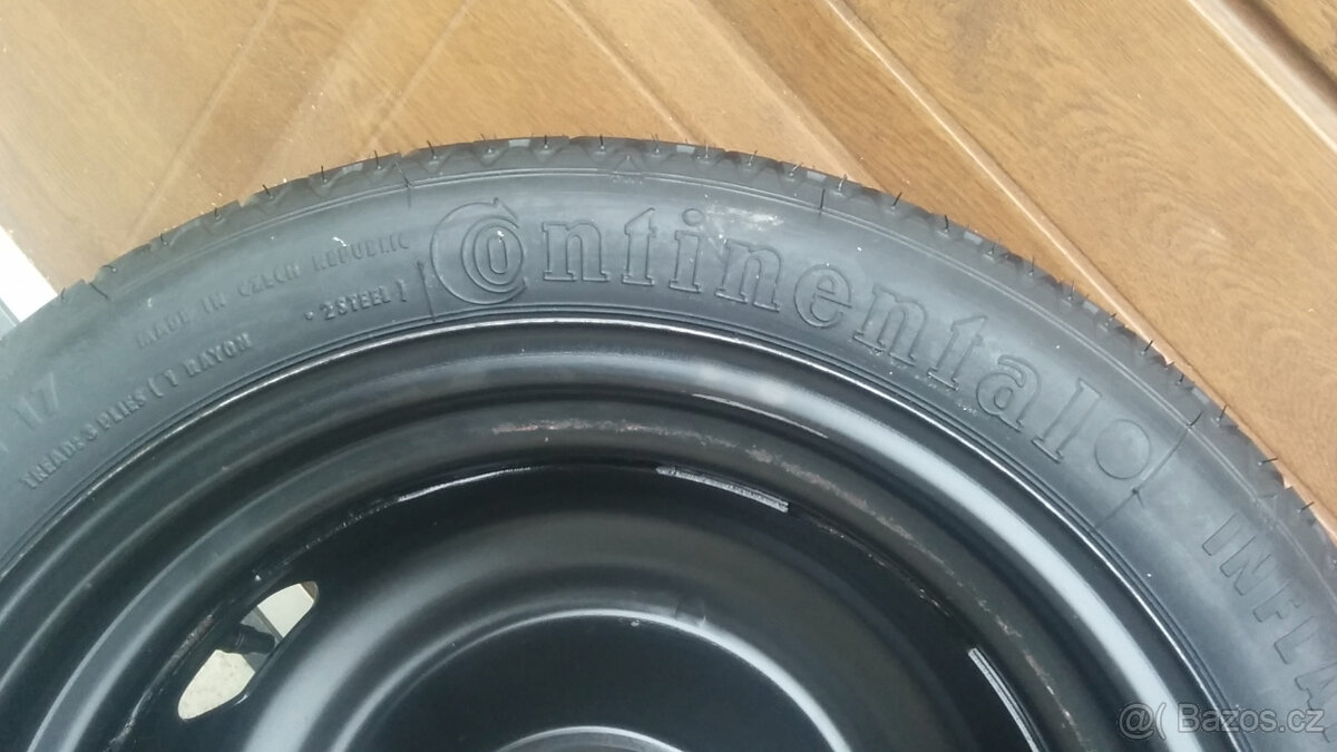 Dojezdovka dojezdove kolo rezerva VW Up Citigo 4x100 - 6