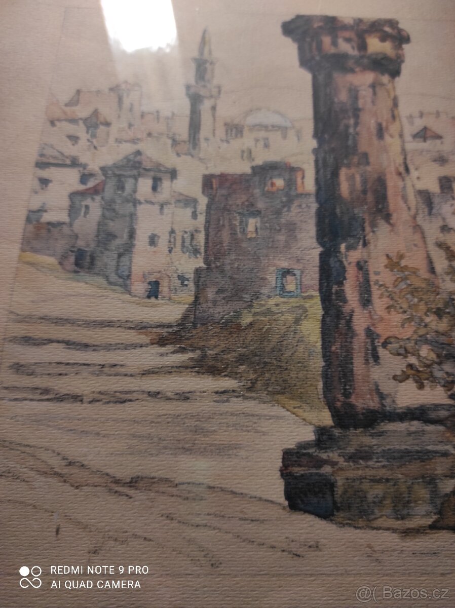 Akvarel Otakar Hauska - 6