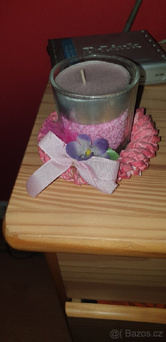 Růžové lampičky - 6