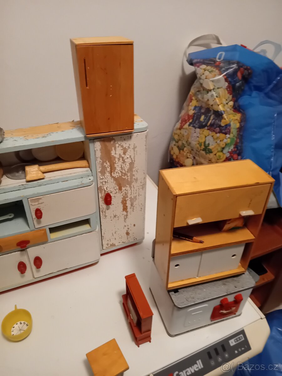 Retro dřevěná kuchyňka - 6