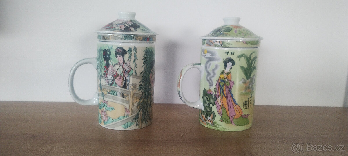 čínská ceramika hrnky na čaj - 6