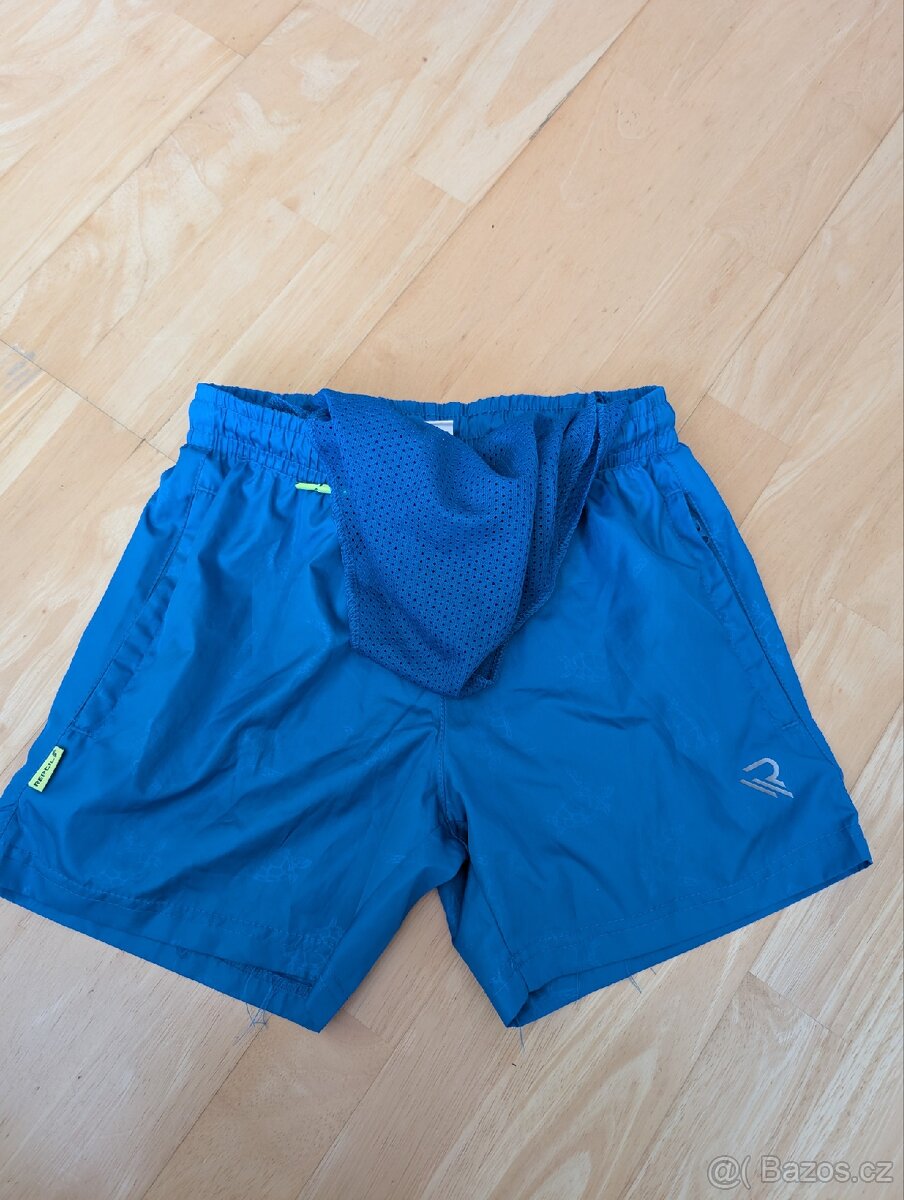 3 ks chlapecké plavky vel.146-152 modré, 6-9 let černé - 6