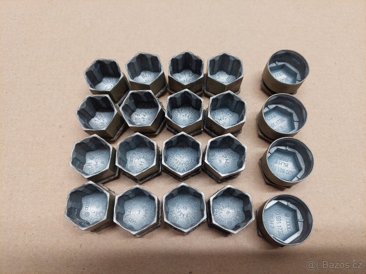 Originální krytky šroubů kol, originál Škoda - 6