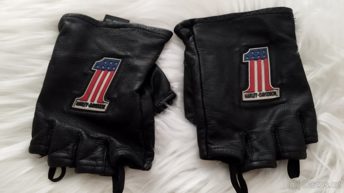Harley Davidson bezprsté rukavice - 6