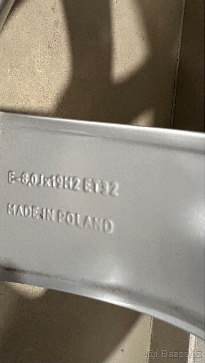 alu kola Originál Audi R19 A8 235/50/19 zimní - 6