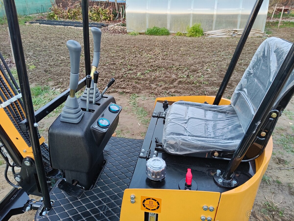 Minibagr, rypadlo 1.2T - 6