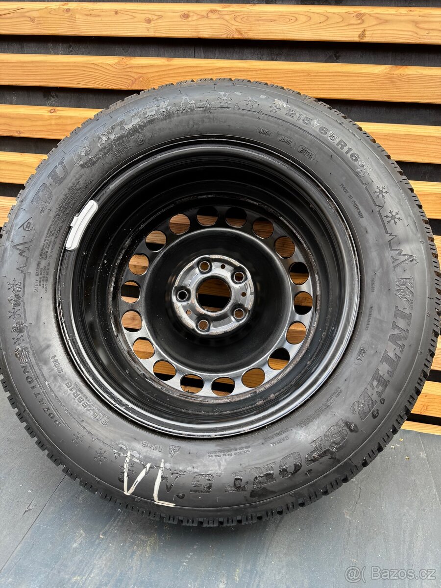 Originální kola VW Tiguan 215/65 R16 5x112❄️ - 6