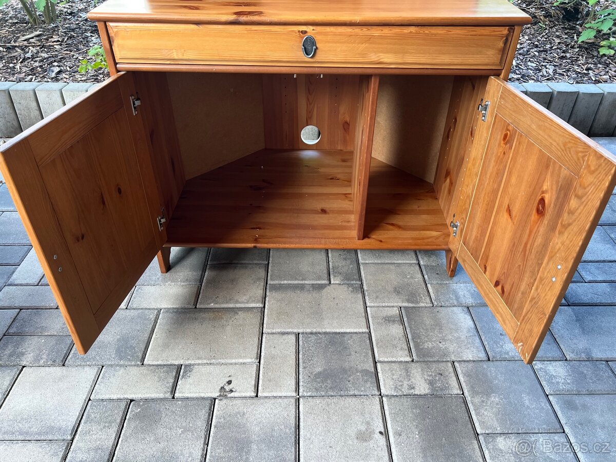 Rohová skříň Ikea Leksvik - 6