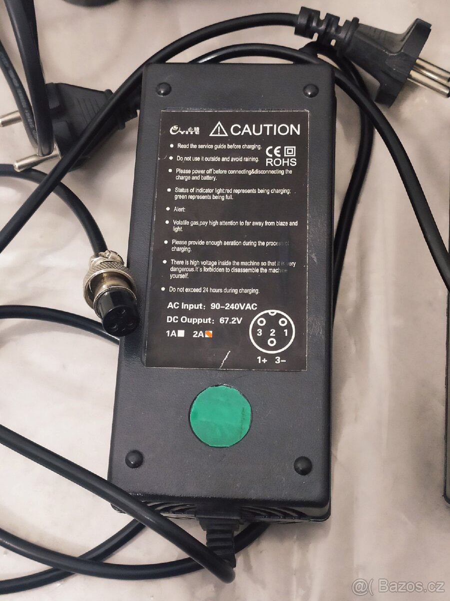 Nabíječky: BOSCH, RYOBI a Li-lon Aku 67,2V - 6