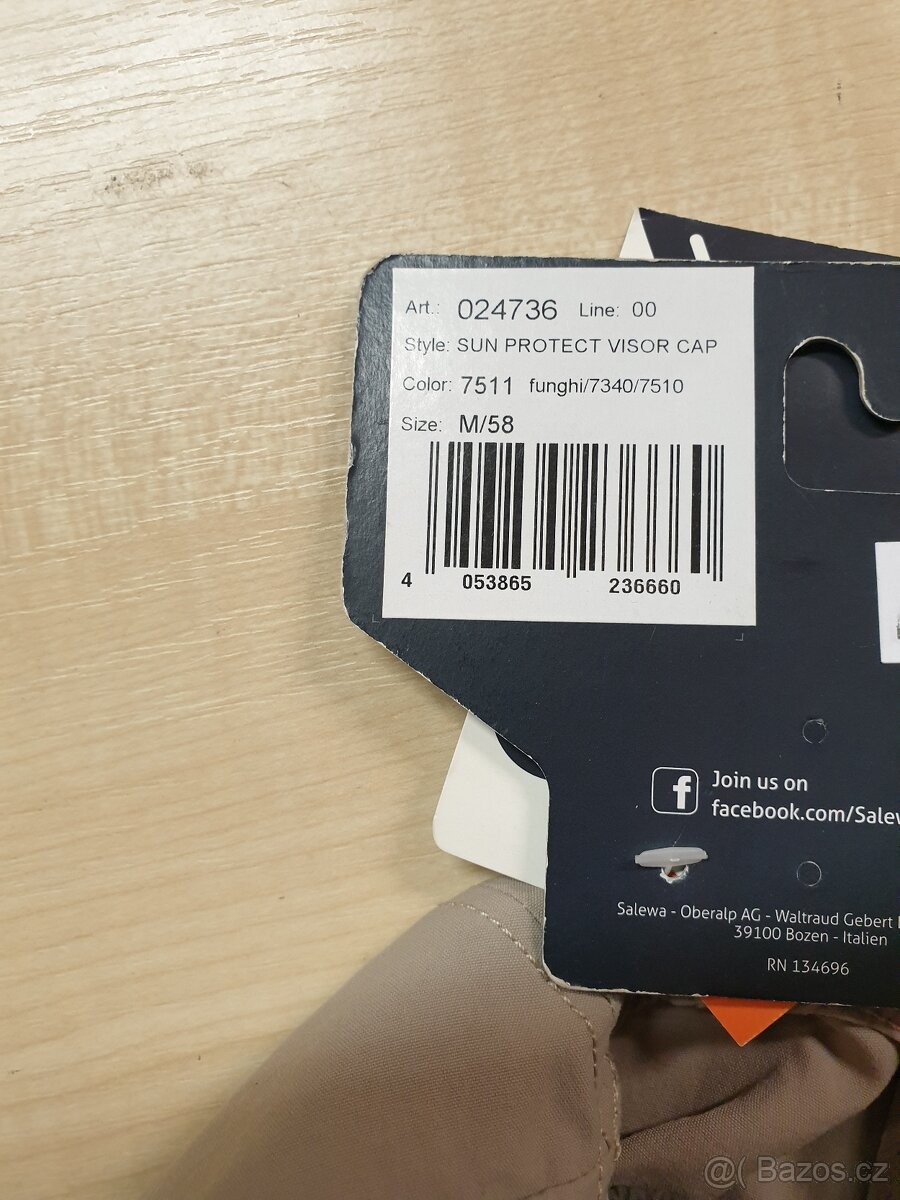 SALEWA NOVÁ kšiltovka a obličejová maska - 6