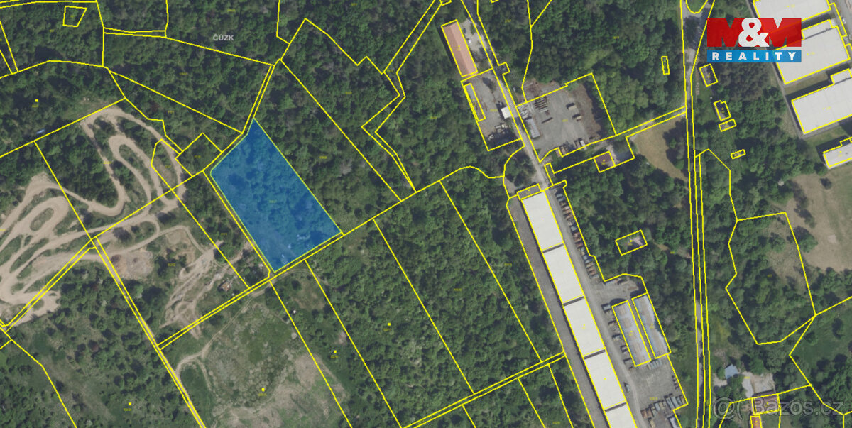 Prodej zahrady, 5897 m², Lešany - 6